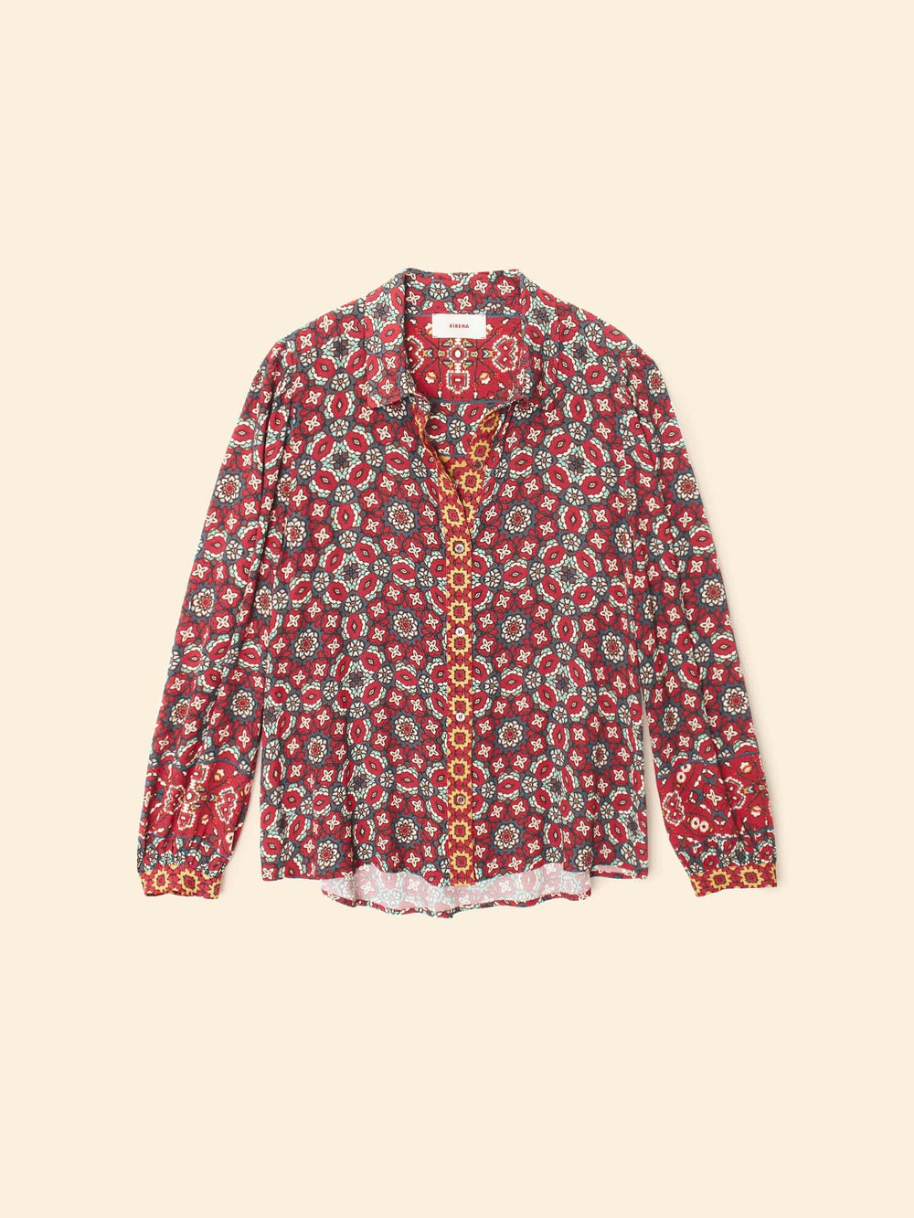 X2505 Shirt Merlot Tile Gaby Shirt Merlot Tile Gaby Shirt