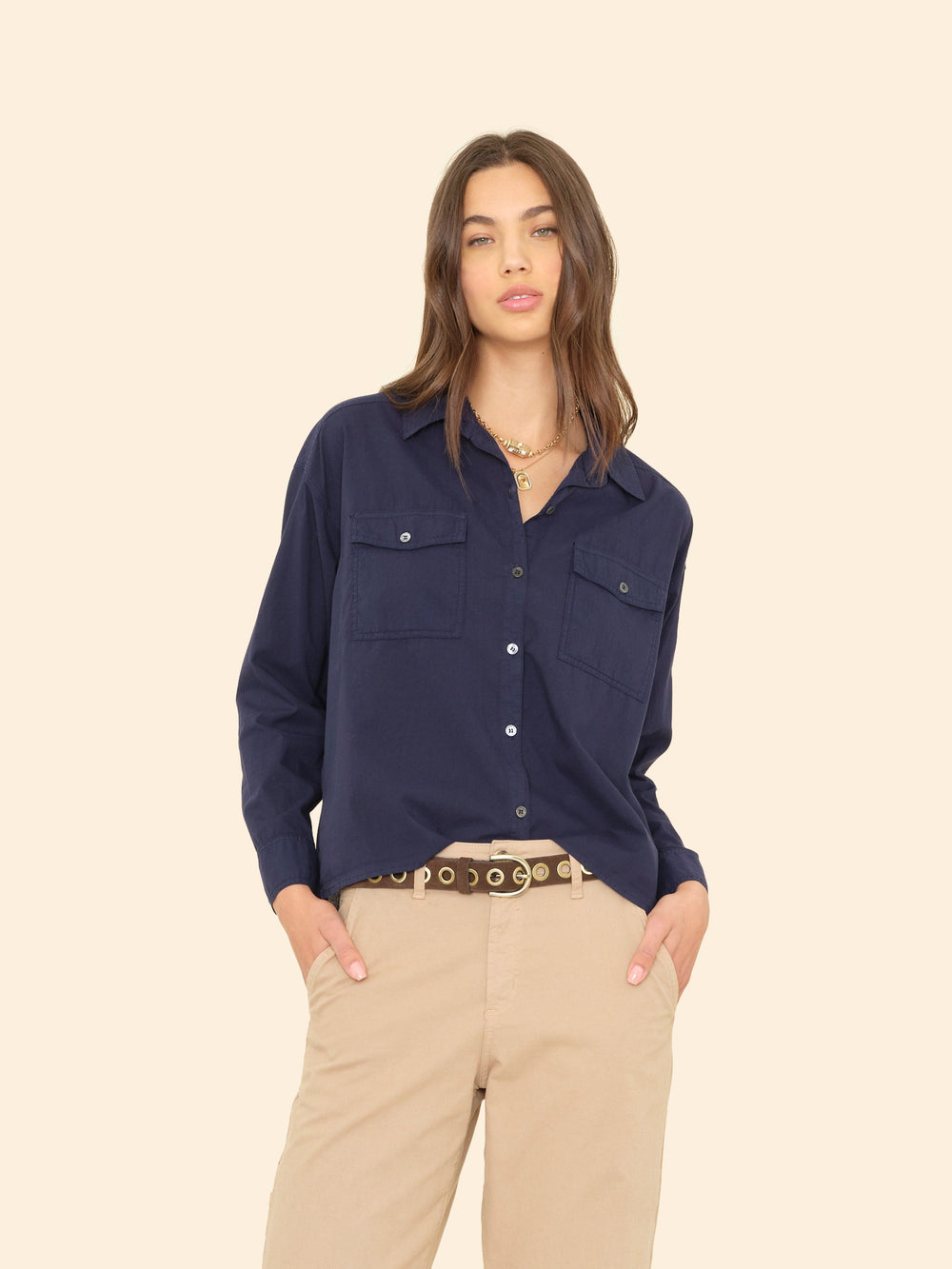 X2505 Shirt Navy Archie Shirt Navy Archie Shirt