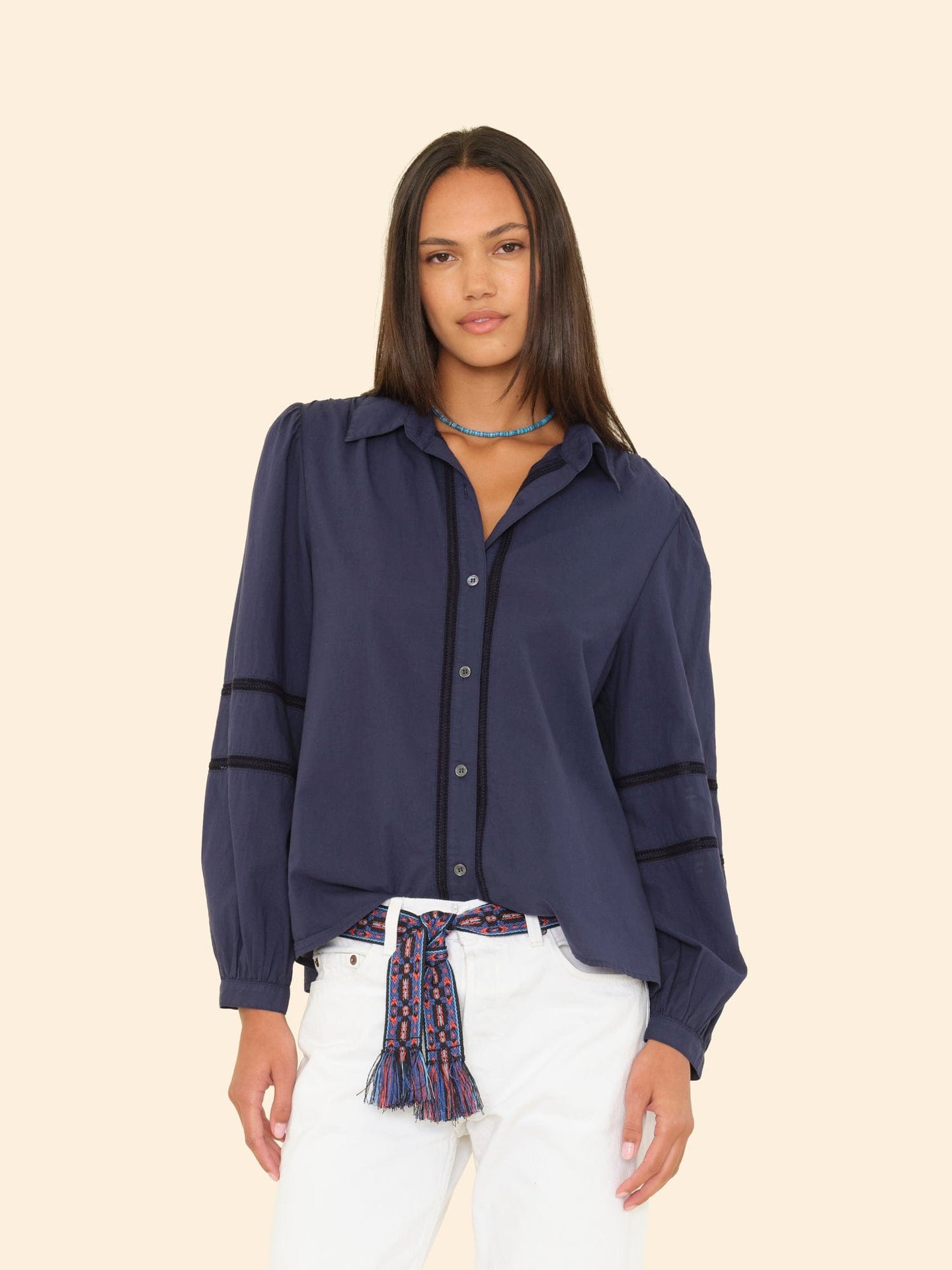 X2505 Shirt Navy Renata Shirt Navy Renata Shirt