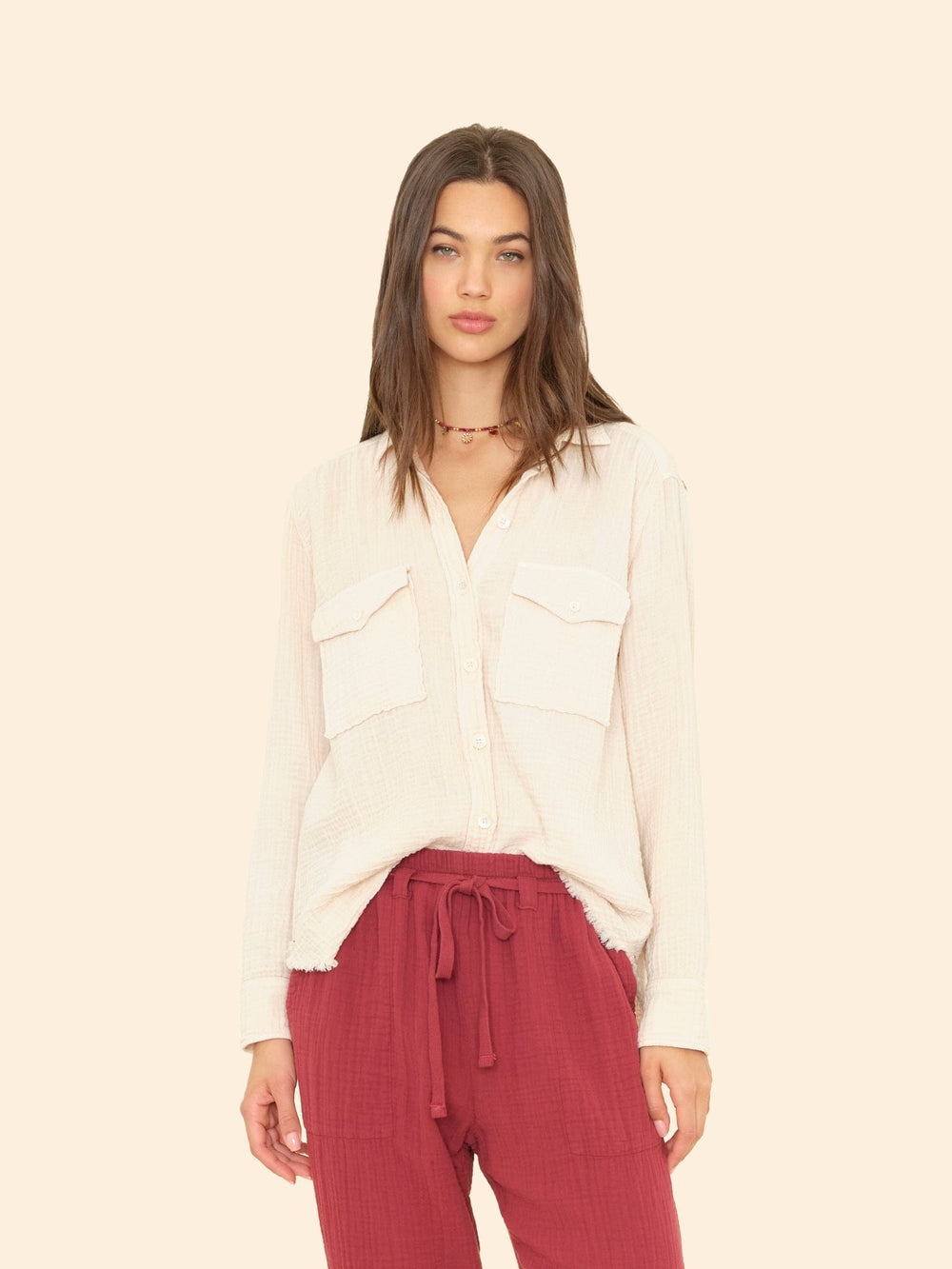 X2505 Shirt Oysterette Chariot Shirt Oysterette Chariot Shirt