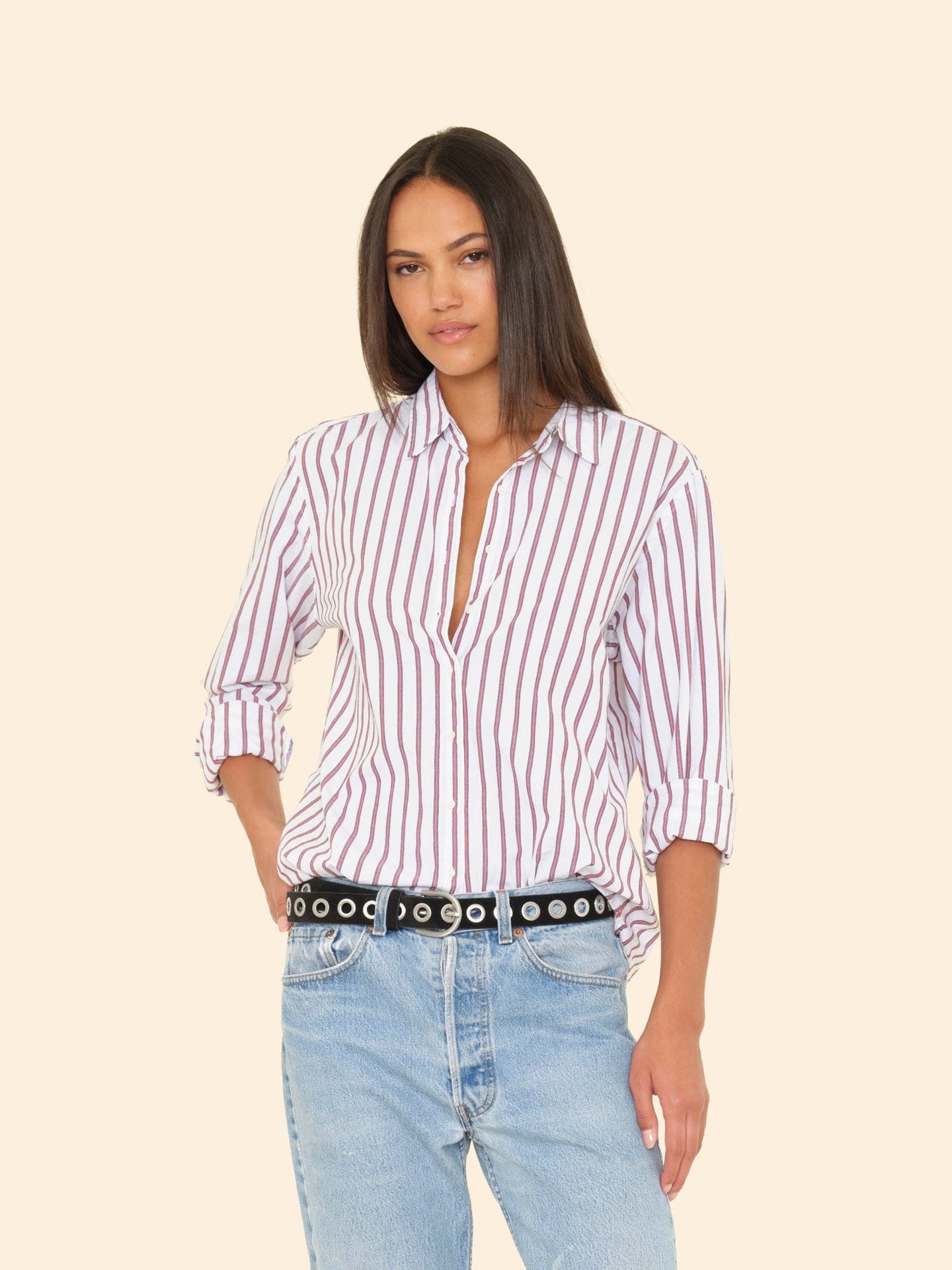 X2505 Shirt Peppermint Stripe Beau Shirt Peppermint Stripe Beau Shirt