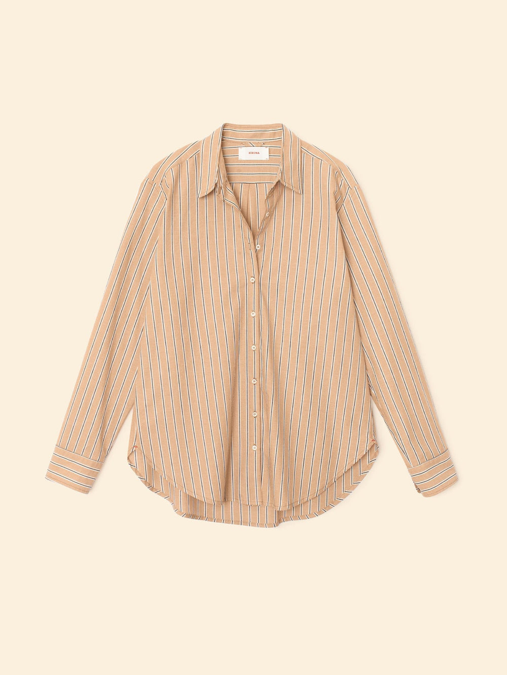 X2505 Shirt Toffee Stripe Beau Shirt Toffee Stripe Beau Shirt