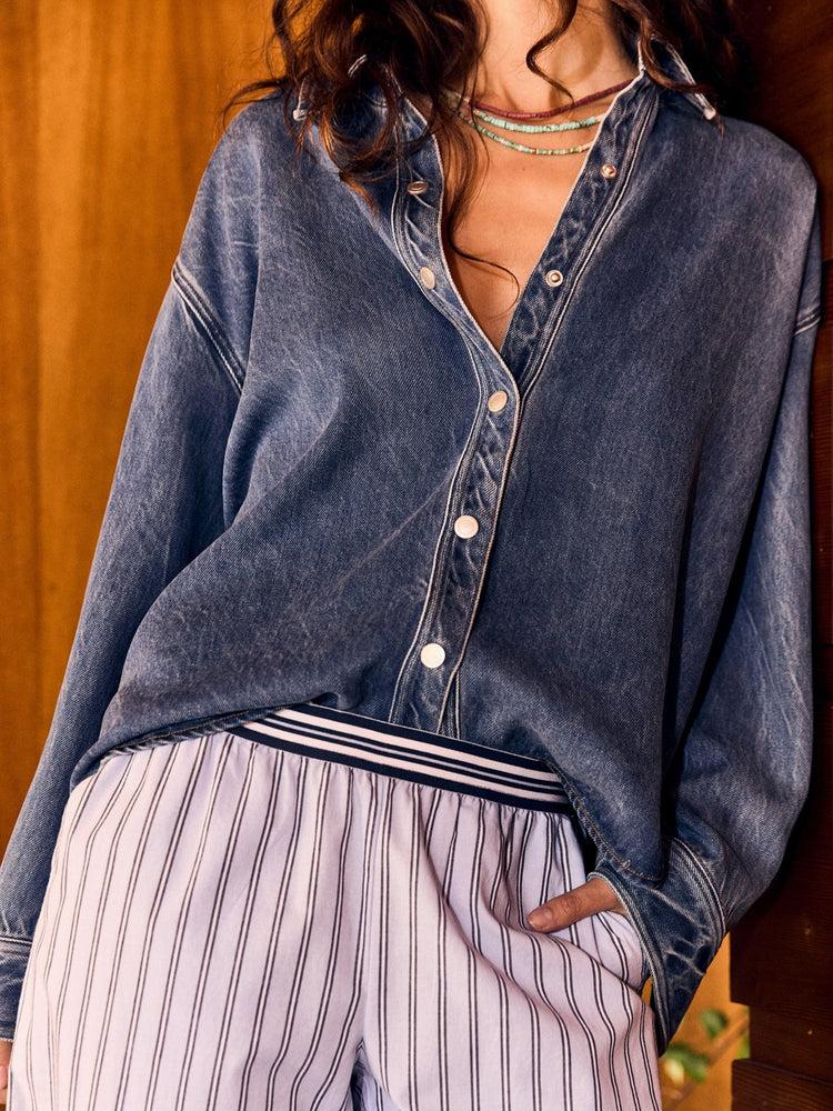X2505 Shirt Voyage Blue Gia Denim Shirt Voyage Blue Gia Denim Shirt