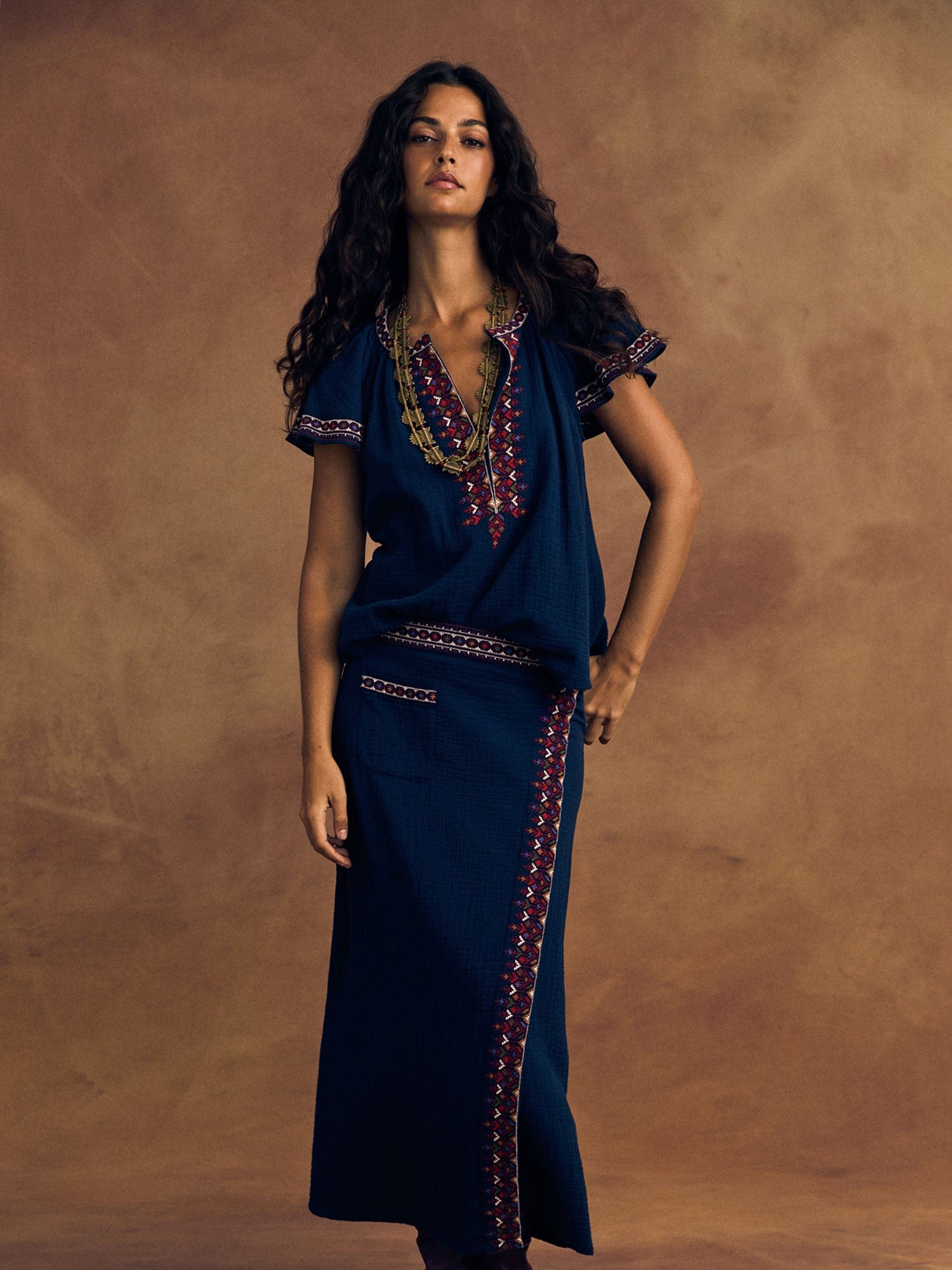 【PORTERNA】Berry Belt Long Skirt PORTERNA】Berry Belt Long Skirt (PORTERNA/スカート) 91063441