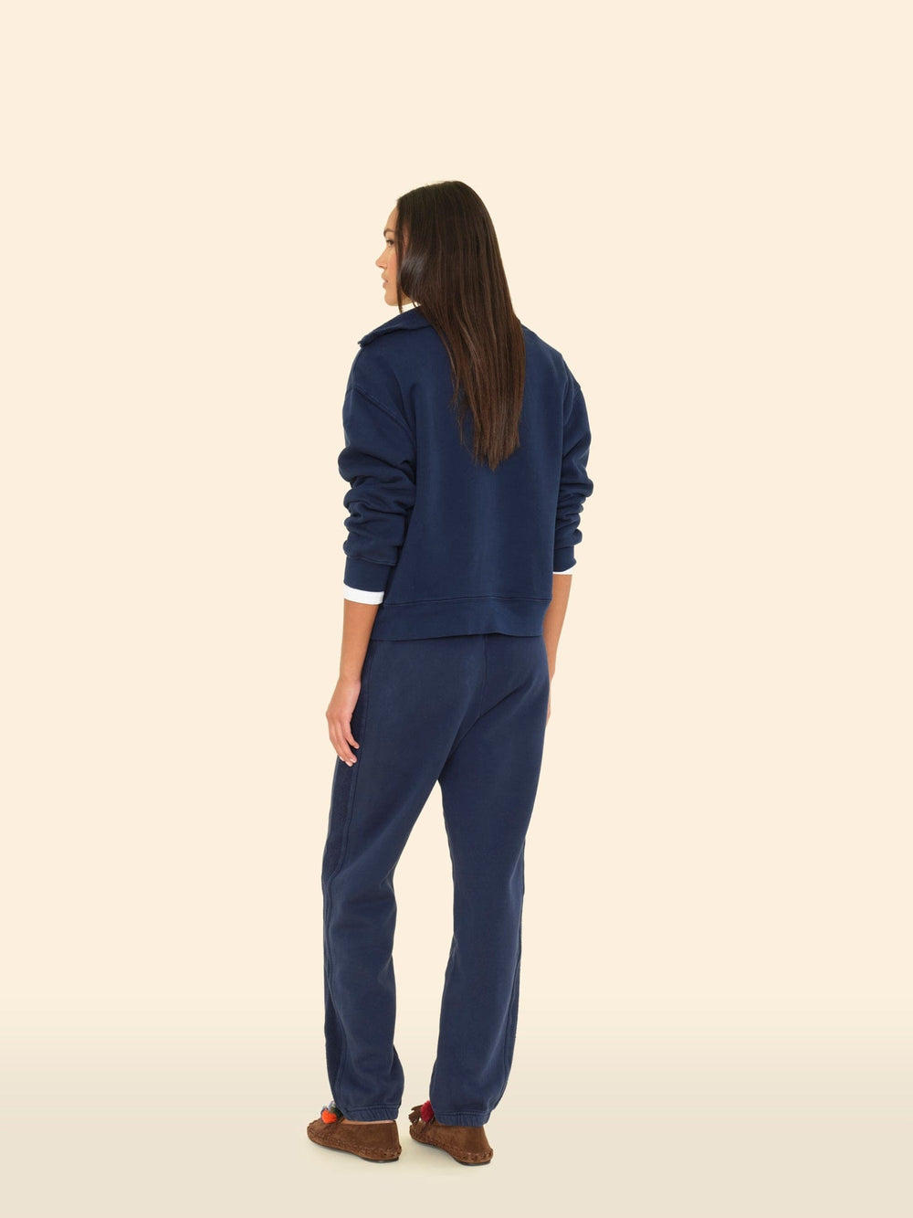 X2505 Sweatpant Navy Hemming Sweatpant Navy Hemming Sweatpant
