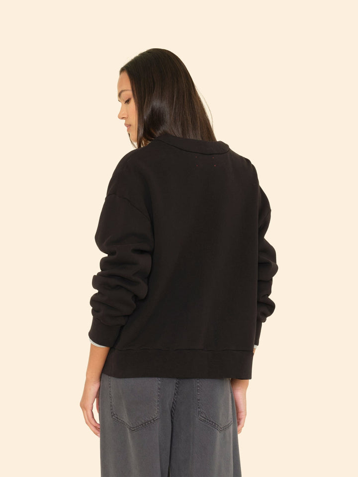 X2505 Sweatshirt Black Benny Cardigan Black Benny Cardigan