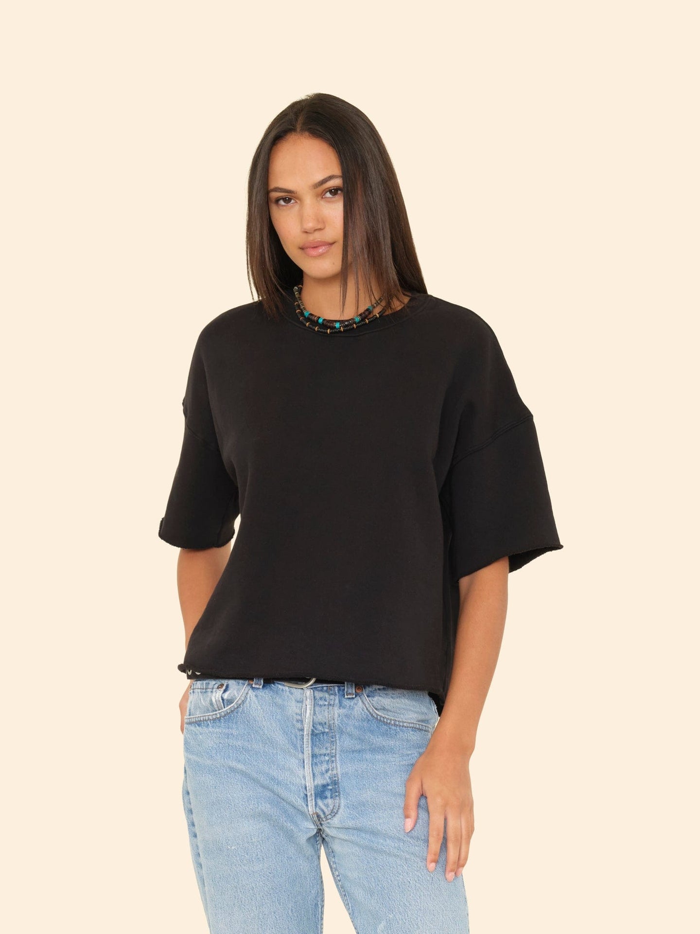 X2505 Sweatshirt Black Romeo Sweatshirt Black Romeo Sweatshirt