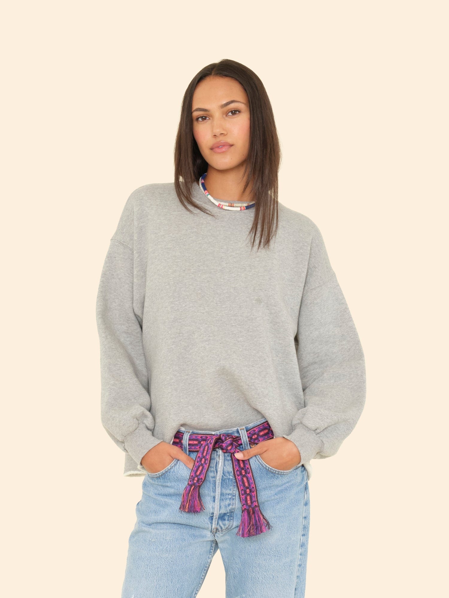 Heather Grey Honor Sweatshirt