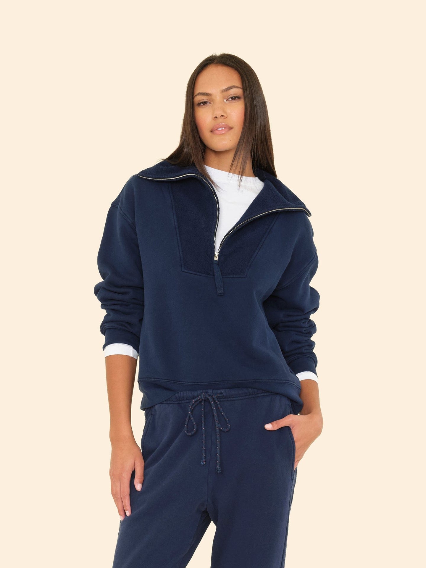 X2505 Sweatshirt Navy Kat Sweatshirt Navy Kat Sweatshirt