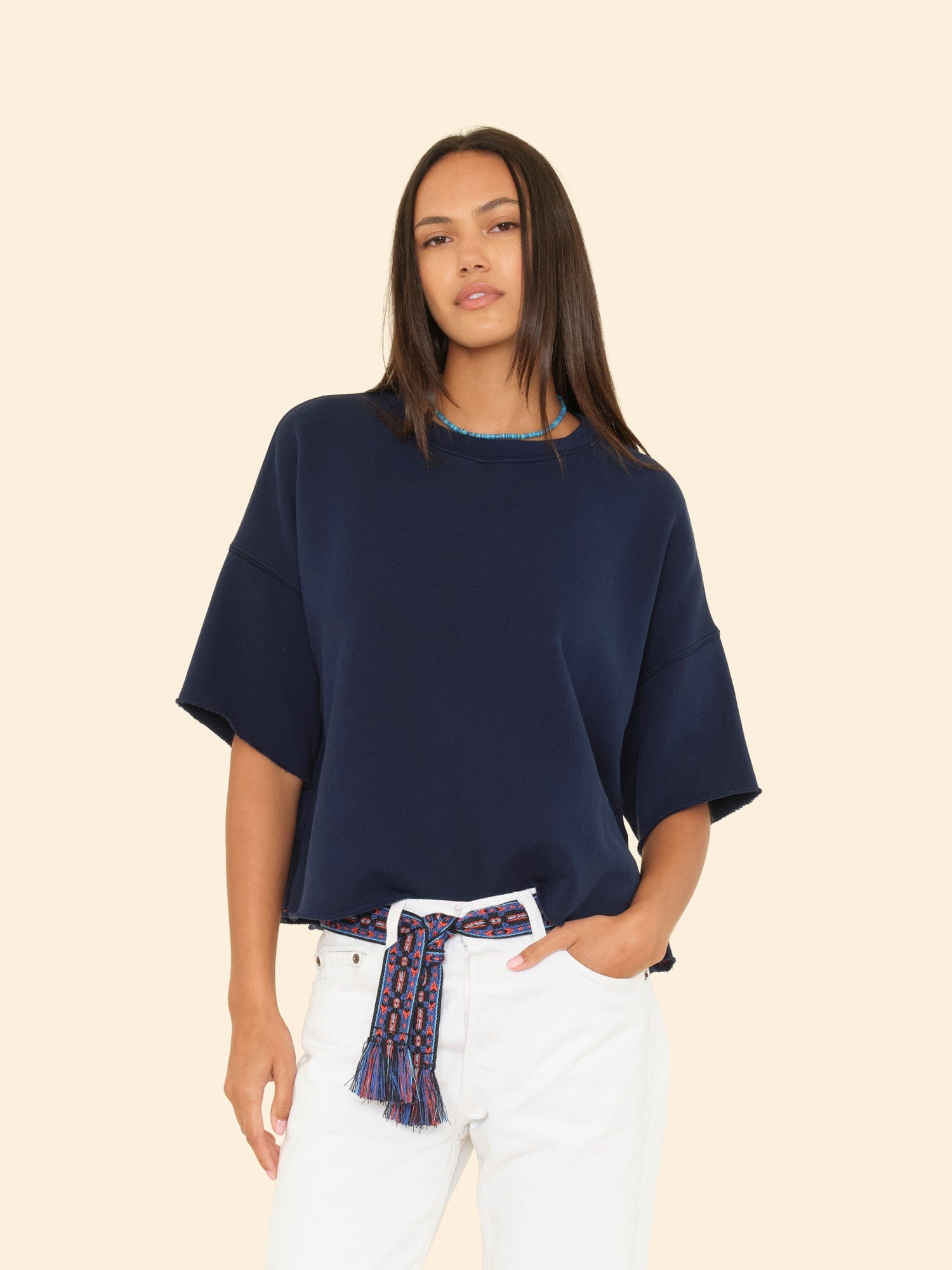 パンツ Rest & Recreation RS SWEAT PANTS (NAVY) REST & RECREATION SS2404 Coloration Sweatpants Navy – Lines Up
