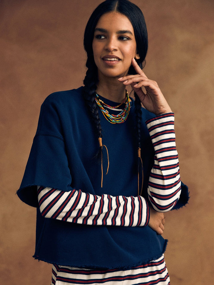 X2505 Sweatshirt Navy Romeo Sweatshirt Navy Romeo Sweatshirt