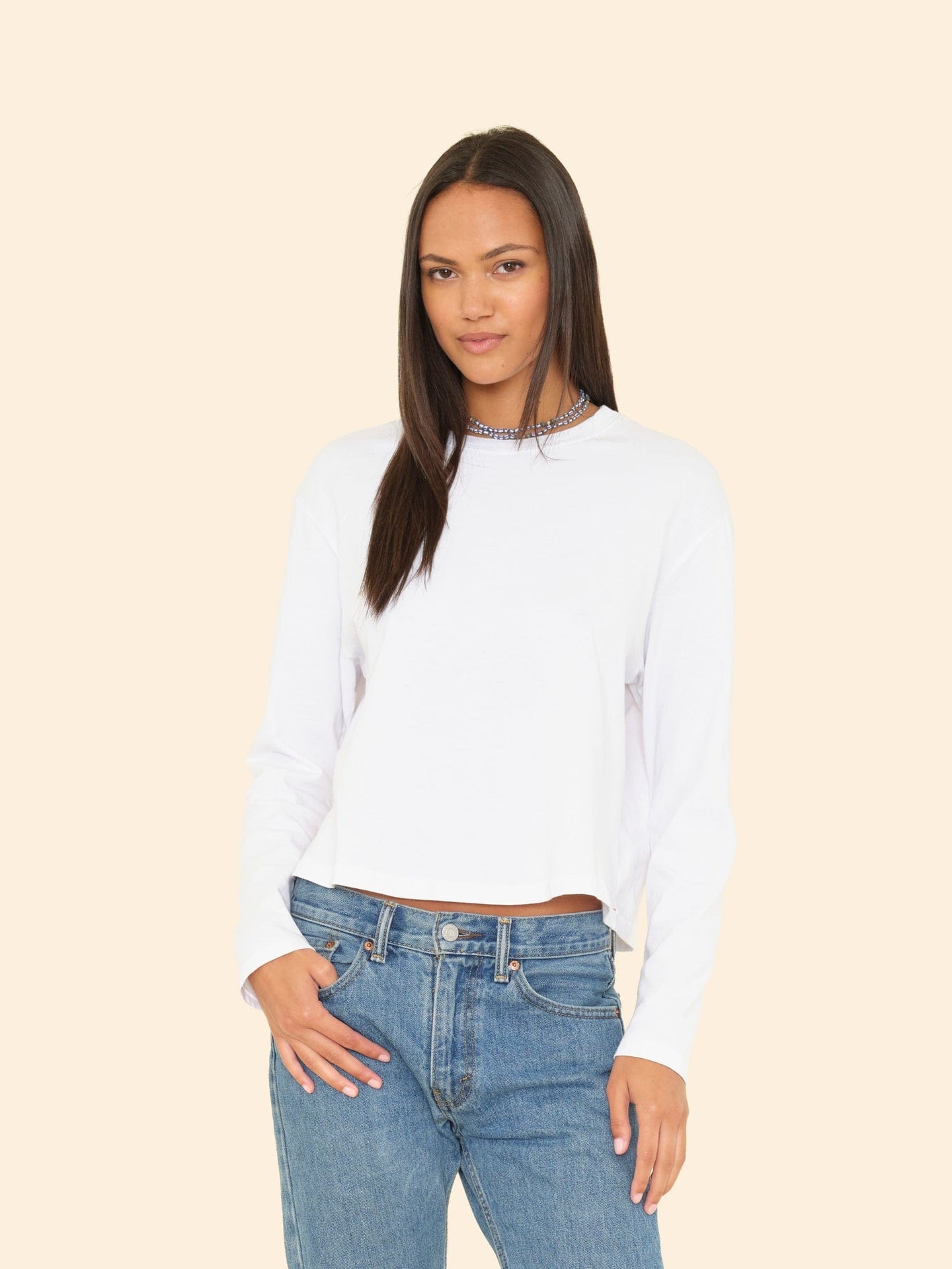 X2505 Tee White Terrance Tee White Terrance Tee