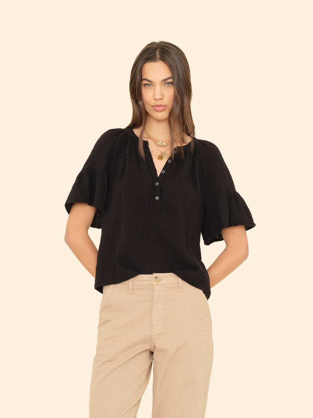 X2505 Top Black Nia Top Black Nia Top