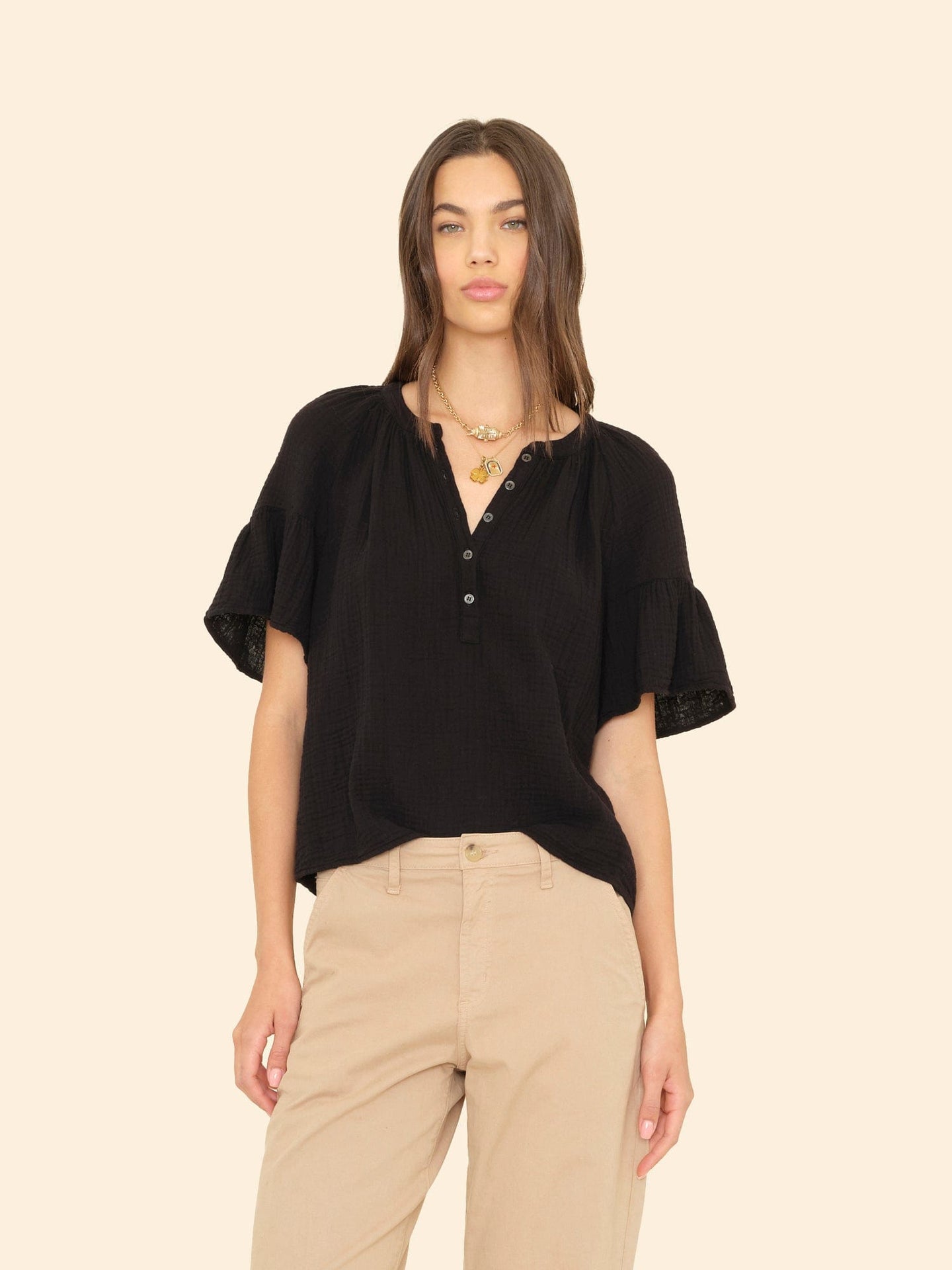 X2505 Top Black Nia Top Black Nia Top
