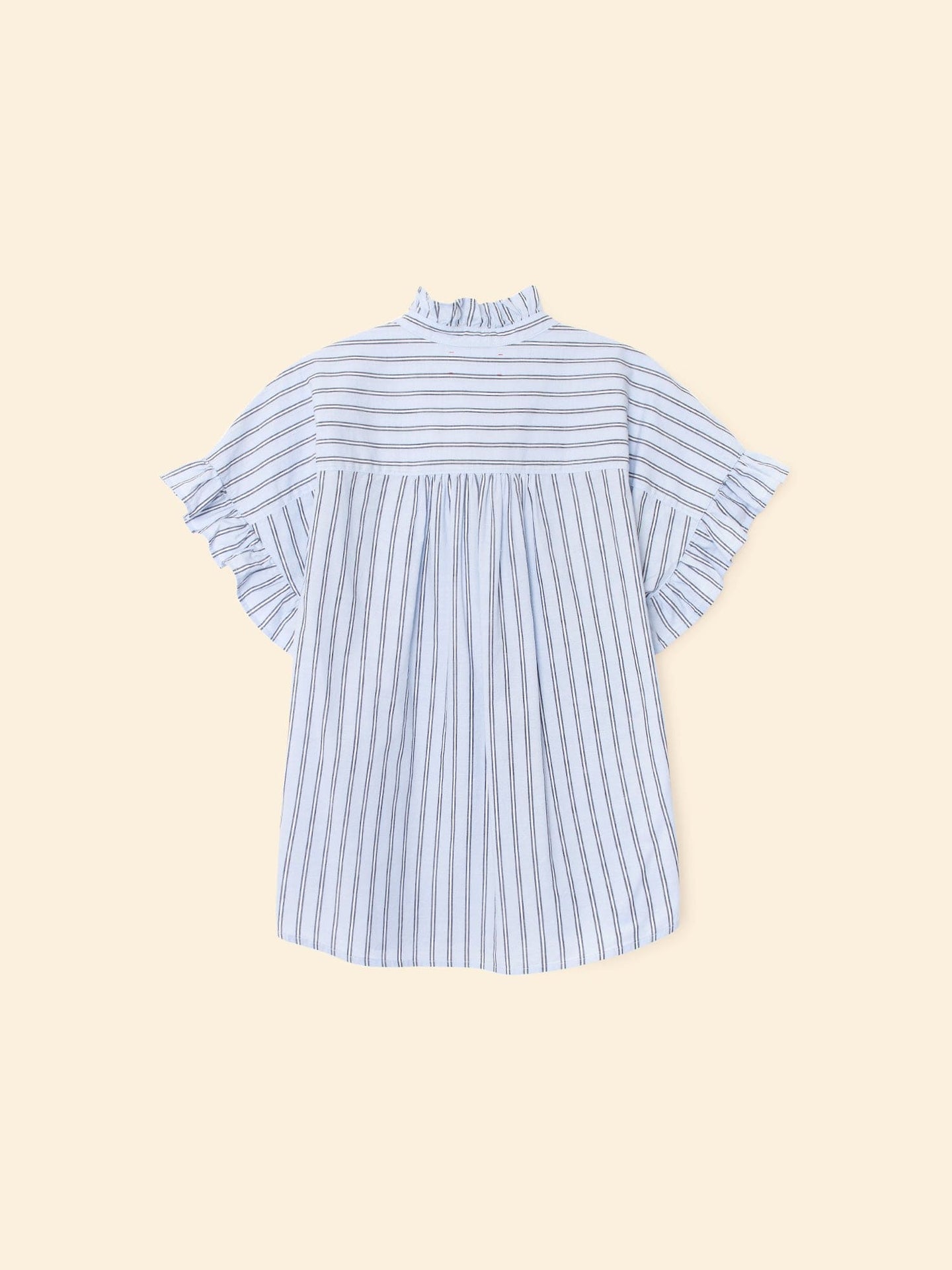 X2505 Top Cascade Stripe Brie Top Cascade Stripe Brie Top