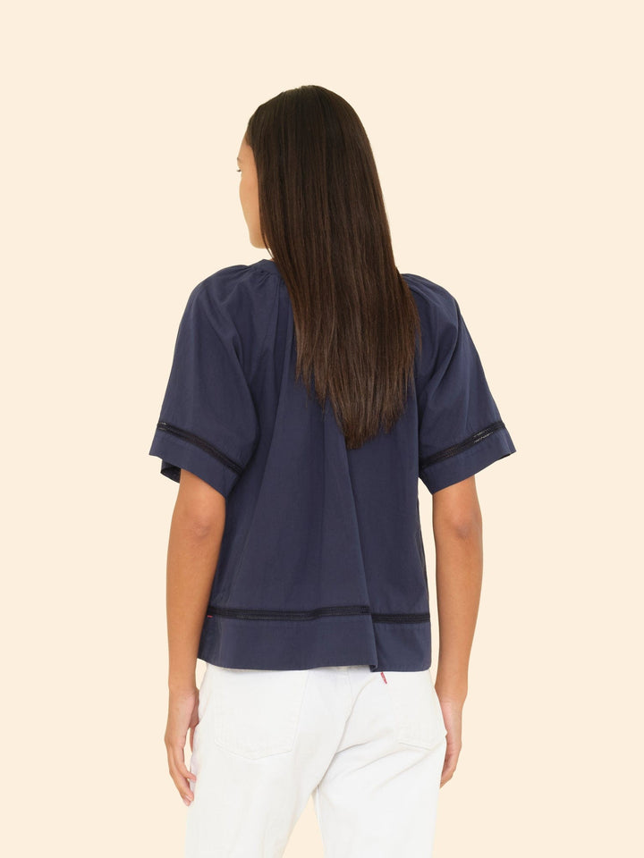 X2505 Top Navy Sadie Top Navy Sadie Top