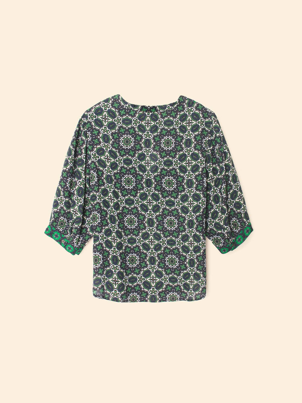 X2505 Top Navy Tile Corrine Top Navy Tile Corrine Top