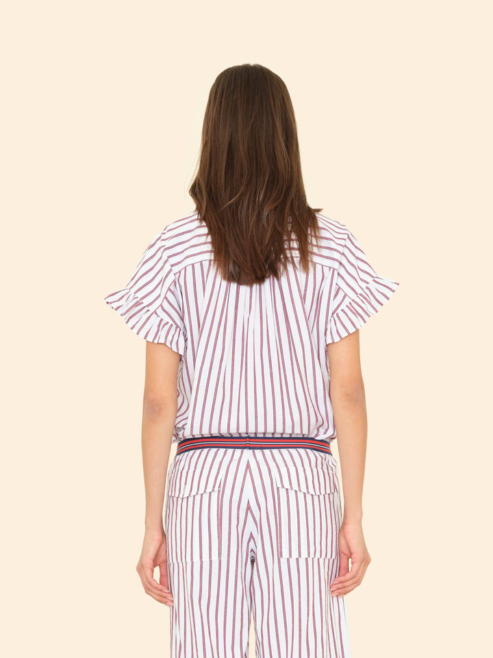 X2505 Top Peppermint Stripe Brie Top Peppermint Stripe Brie Top