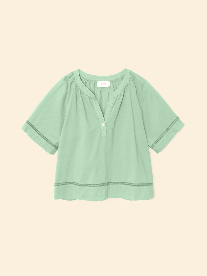 X2505 Top Sage Leaf Sadie Top Sage Leaf Sadie Top