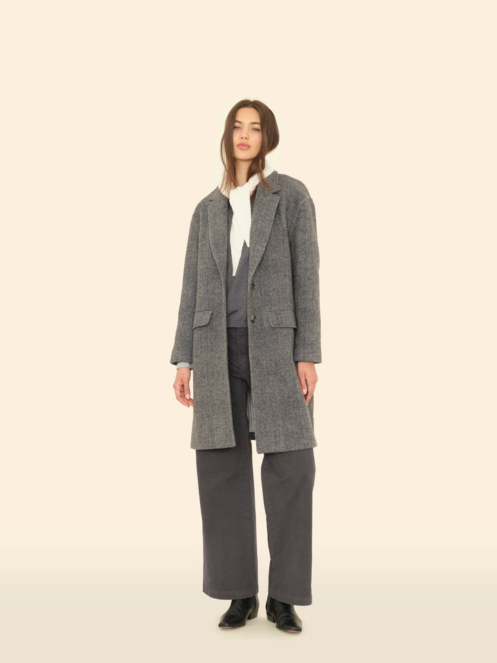 X2506 Coat Gray Byron Coat Gray Byron Coat