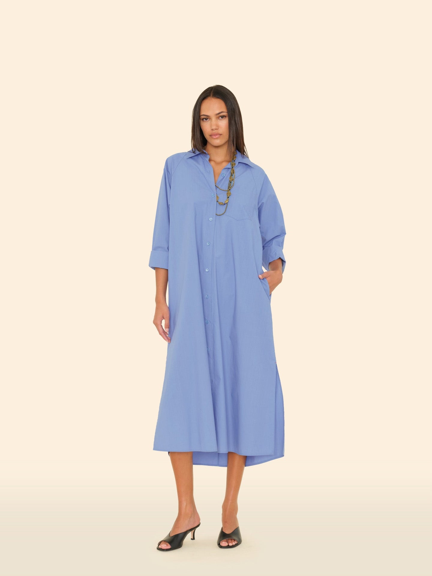 X2506 Dress Cadet Blue Marfa Dress Cadet Blue Marfa Dress