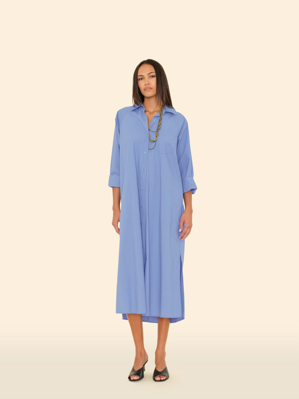 X2506 Dress Cadet Blue Marfa Dress Cadet Blue Marfa Dress