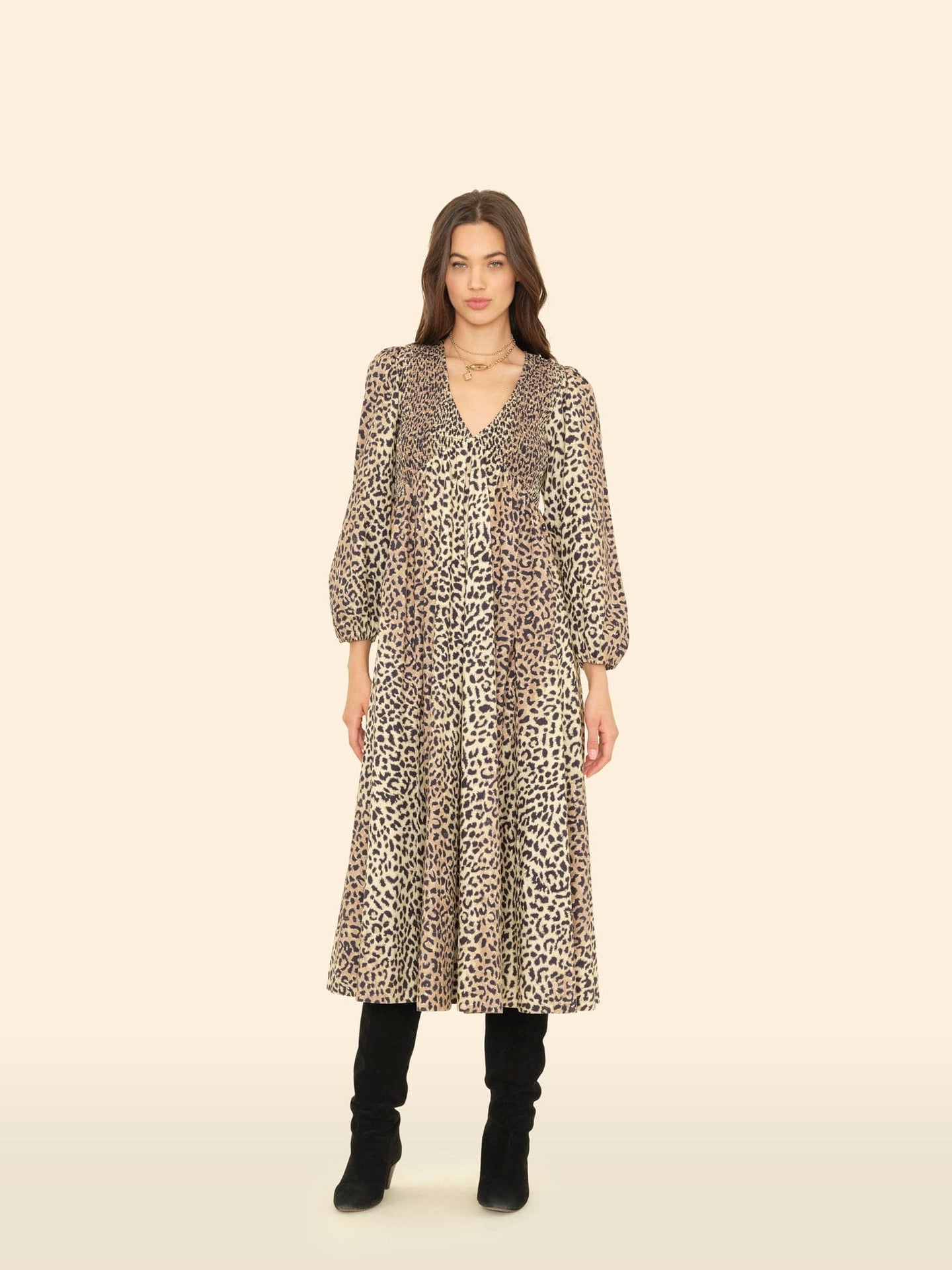 X2506 Dress Calico Luella Dress Calico Luella Dress