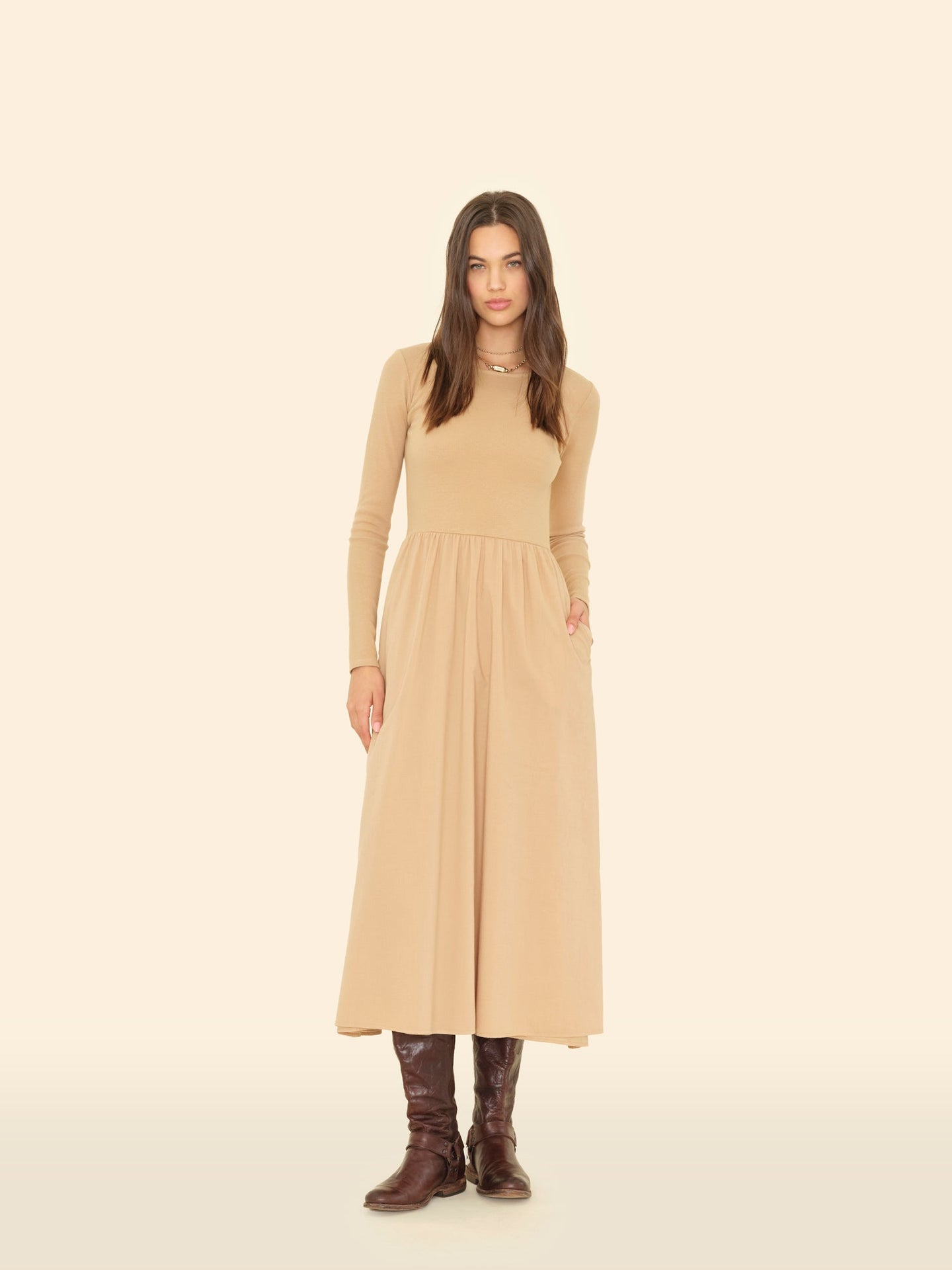 X2506 Dress Cashew Zandra Dress Cashew Zandra Dress
