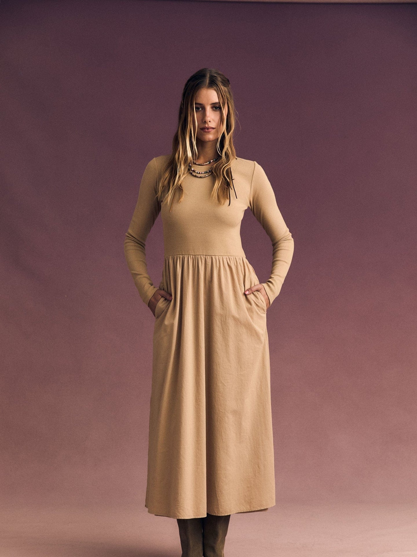 X2506 Dress Cashew Zandra Dress Cashew Zandra Dress