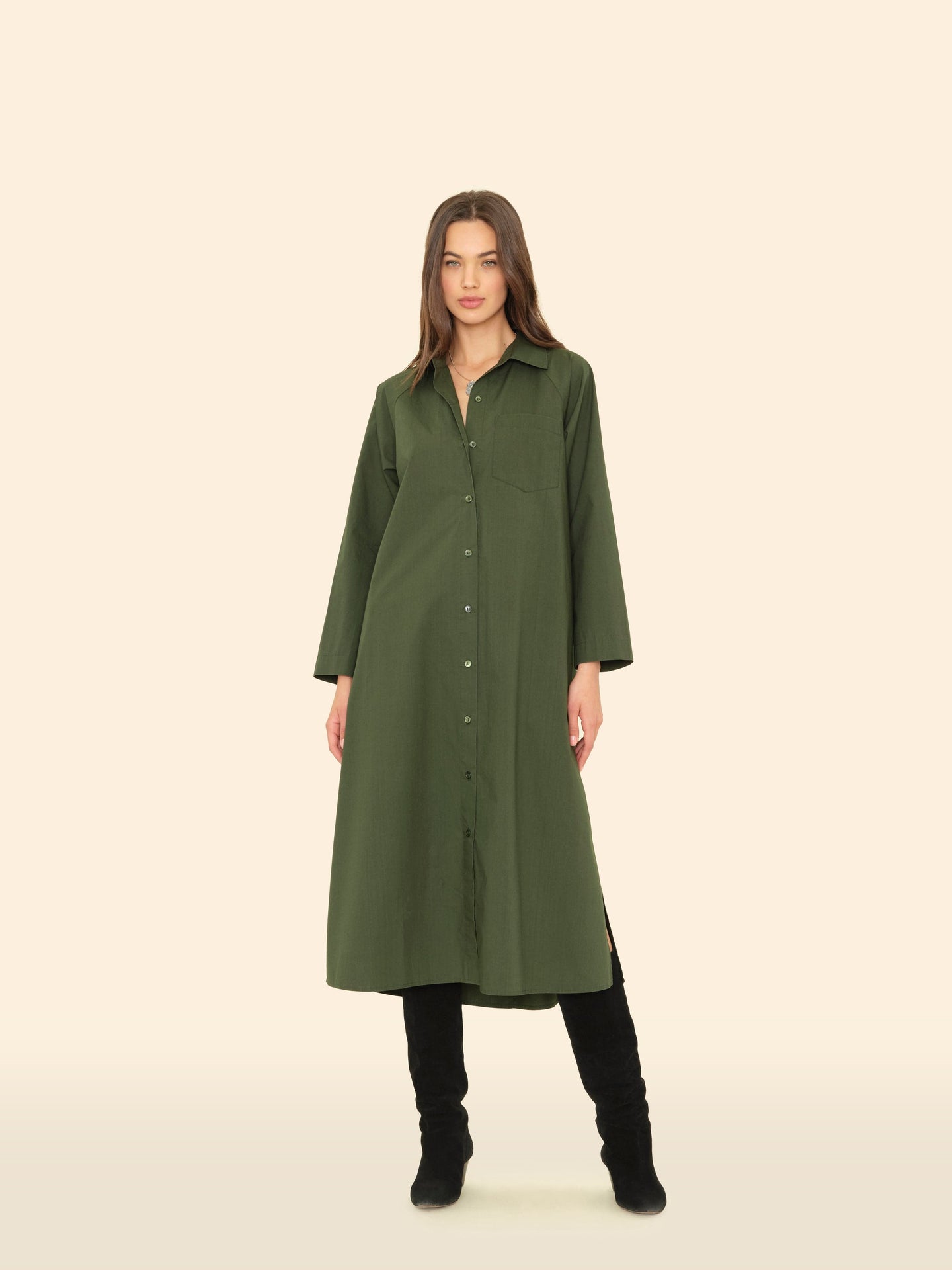X2506 Dress Evergreen Marfa Dress Evergreen Marfa Dress