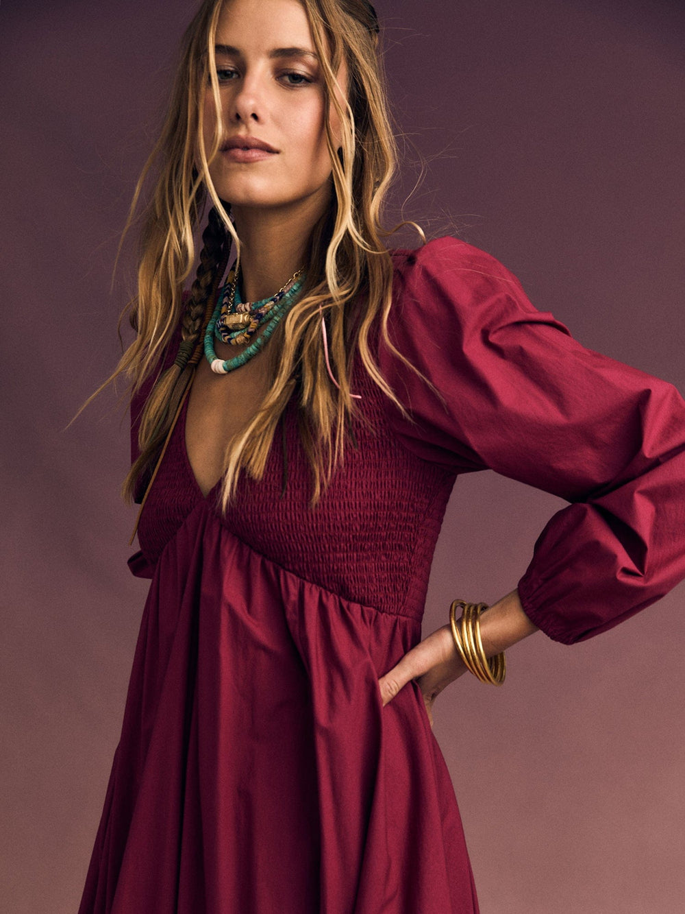 X2506 Dress Mulberry Luella Dress Mulberry Luella Dress