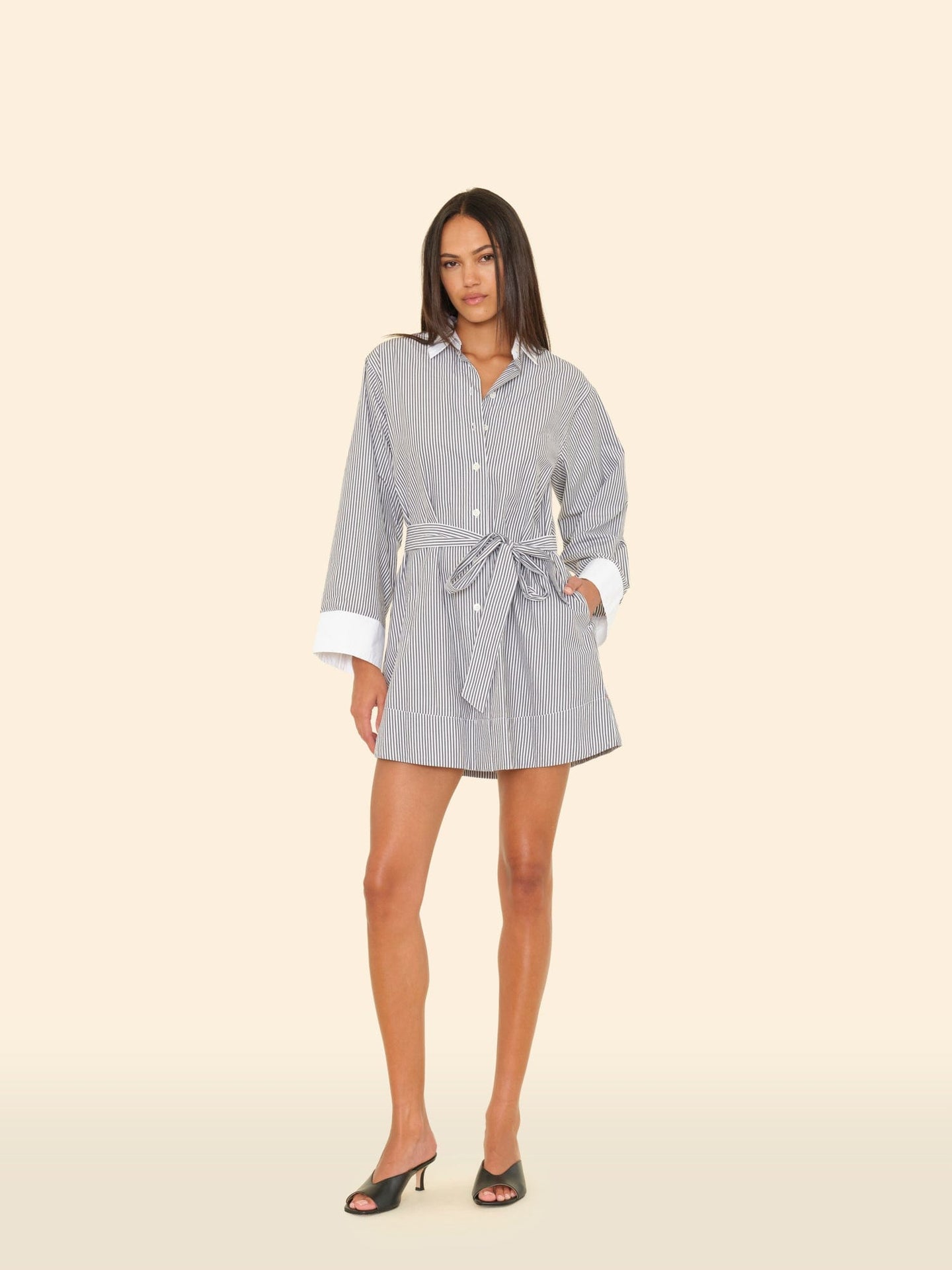 X2506 Dress Slate Black Louie Dress Slate Black Louie Dress