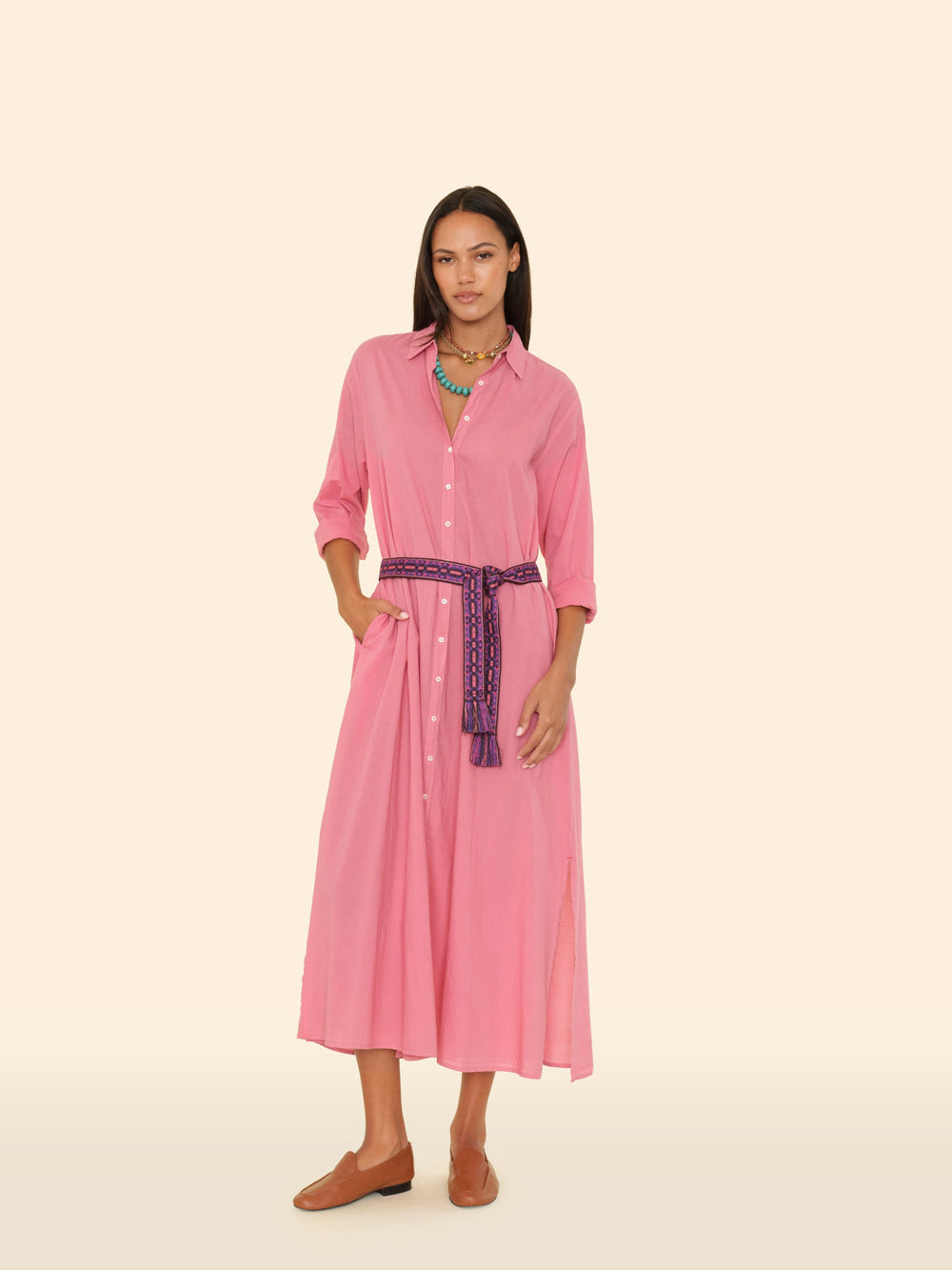 X2506 Dress Tea Rose Boden Dress Tea Rose Boden Dress