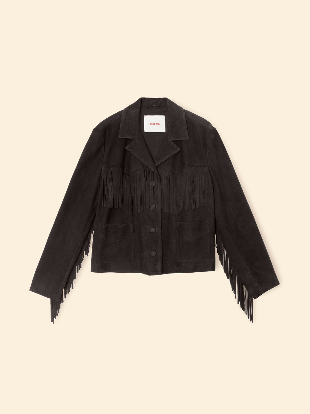 X2506 Jacket Black Bronco Suede Jacket Black Bronco Suede Jacket