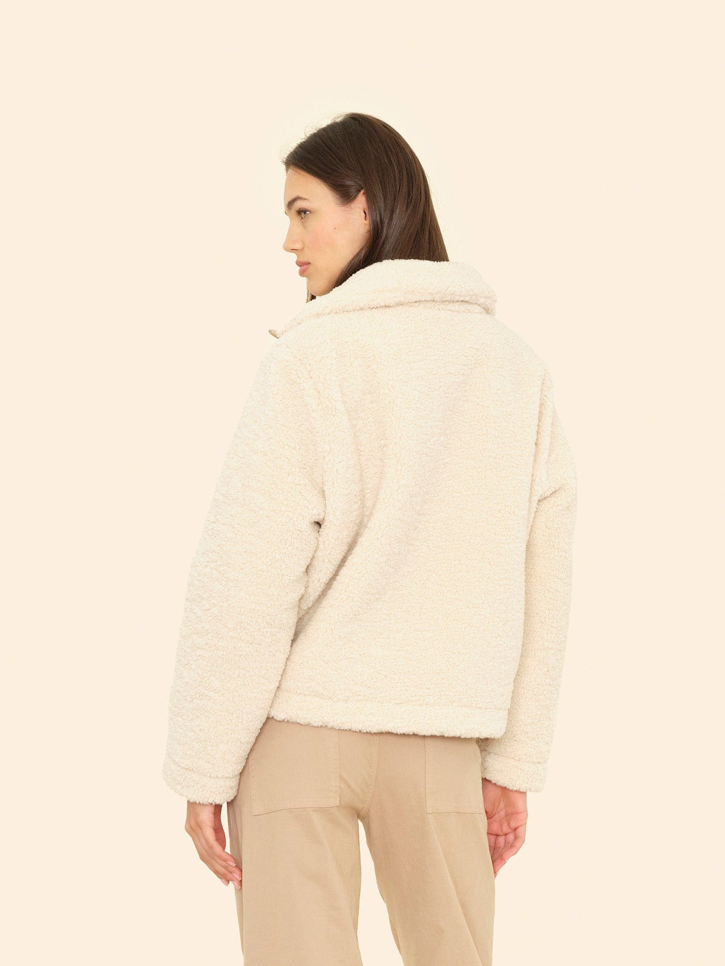 X2506 Jacket Cream Dree Bomber Jacket Cream Dree Bomber Jacket