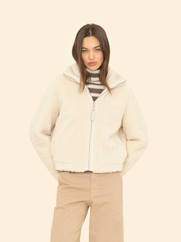 X2506 Jacket Cream Dree Bomber Jacket Cream Dree Bomber Jacket