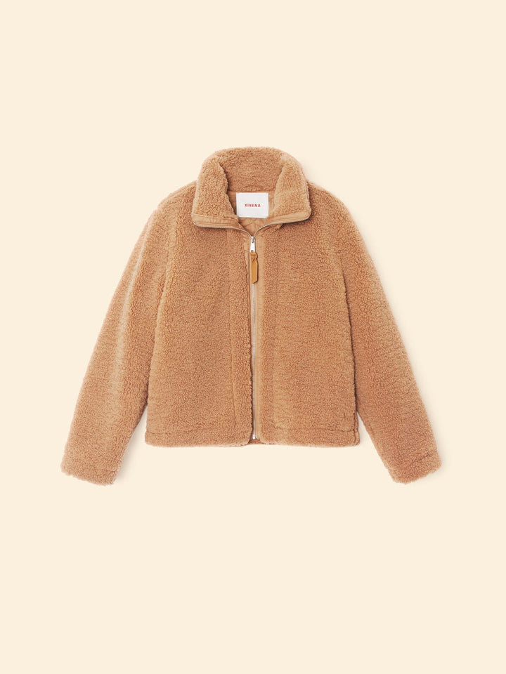 X2506 Jacket Teddy Brown Dree Bomber Jacket Teddy Brown Dree Bomber Jacket