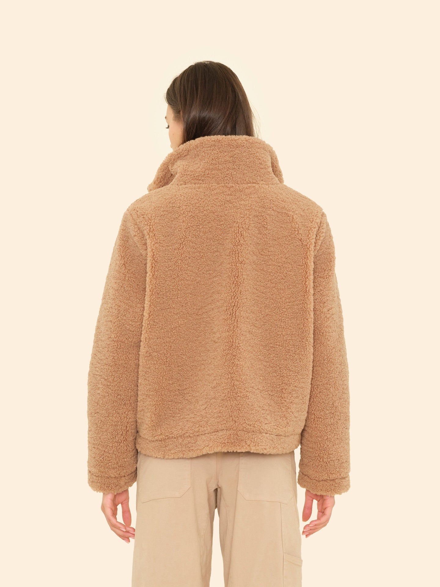 X2506 Jacket Teddy Brown Dree Bomber Jacket Teddy Brown Dree Bomber Jacket
