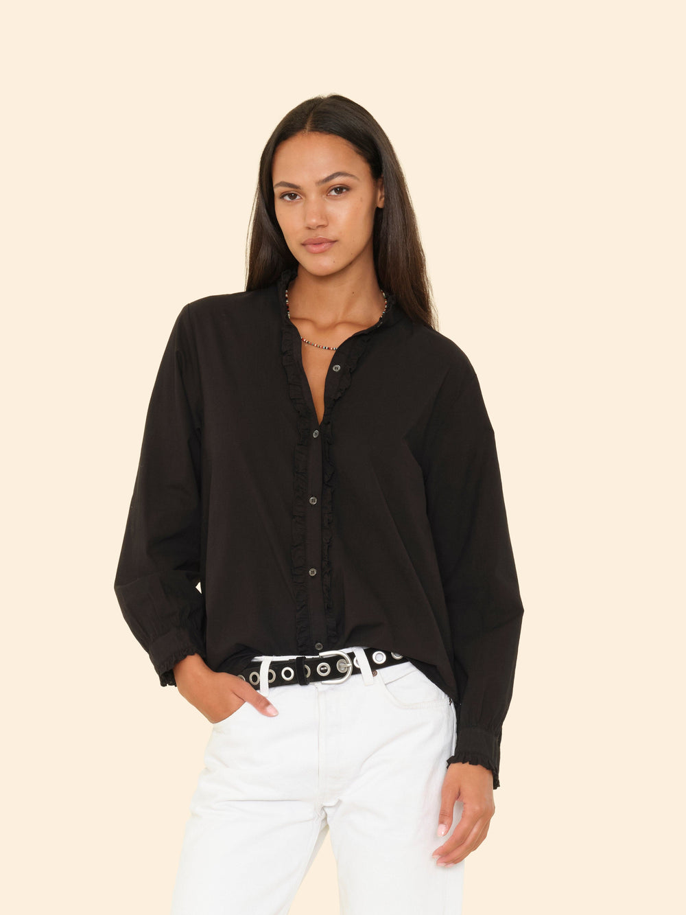 X2506 Shirt Black Amelie Shirt Black Amelie Shirt