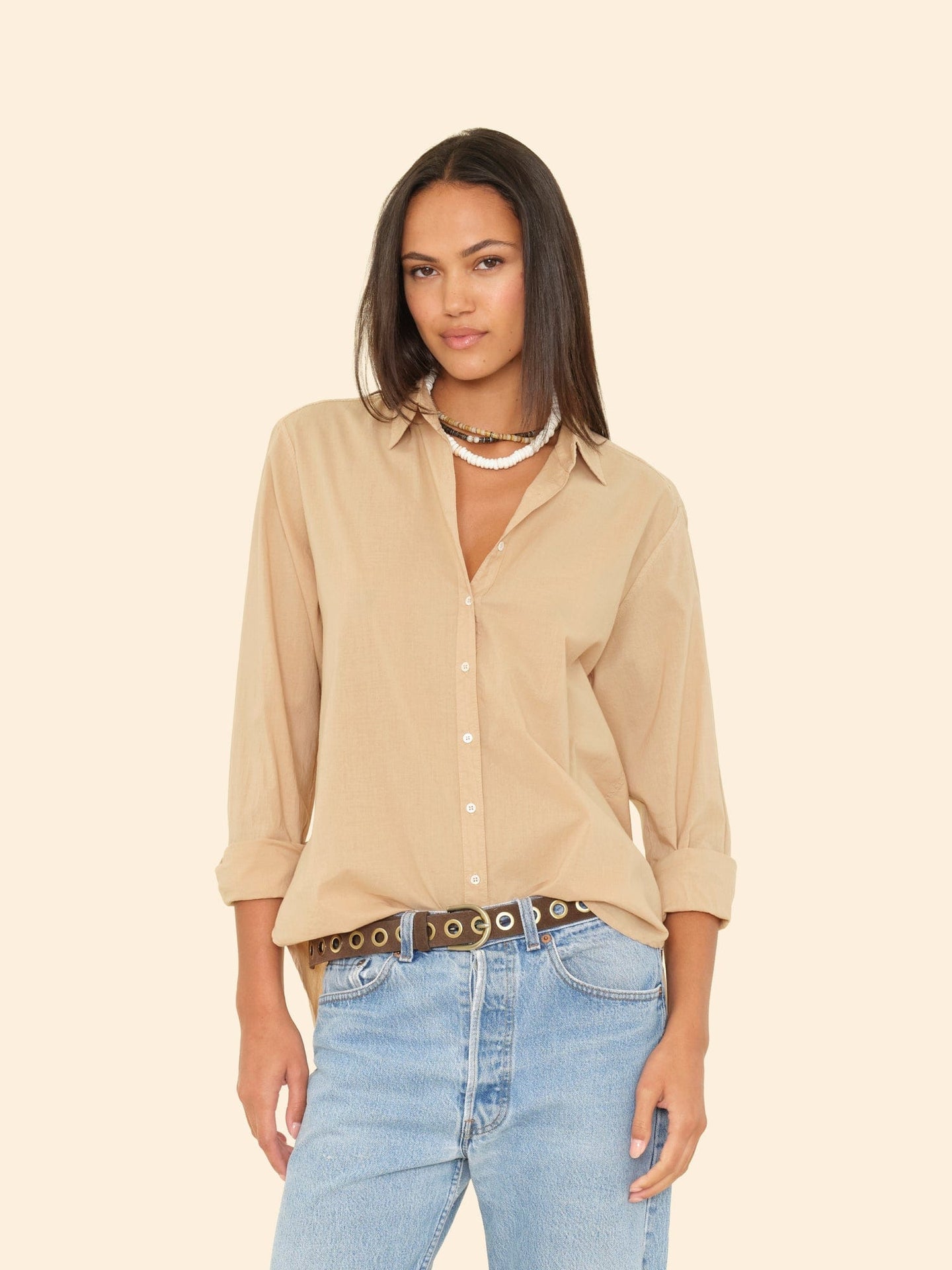 X2506 Shirt Cashew Beau Shirt Cashew Beau Shirt