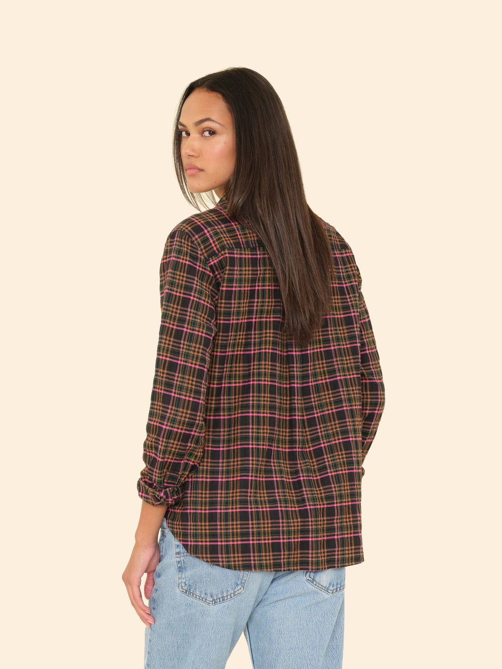 X2506 Shirt Espresso Plaid Scout Shirt Espresso Plaid Scout Shirt