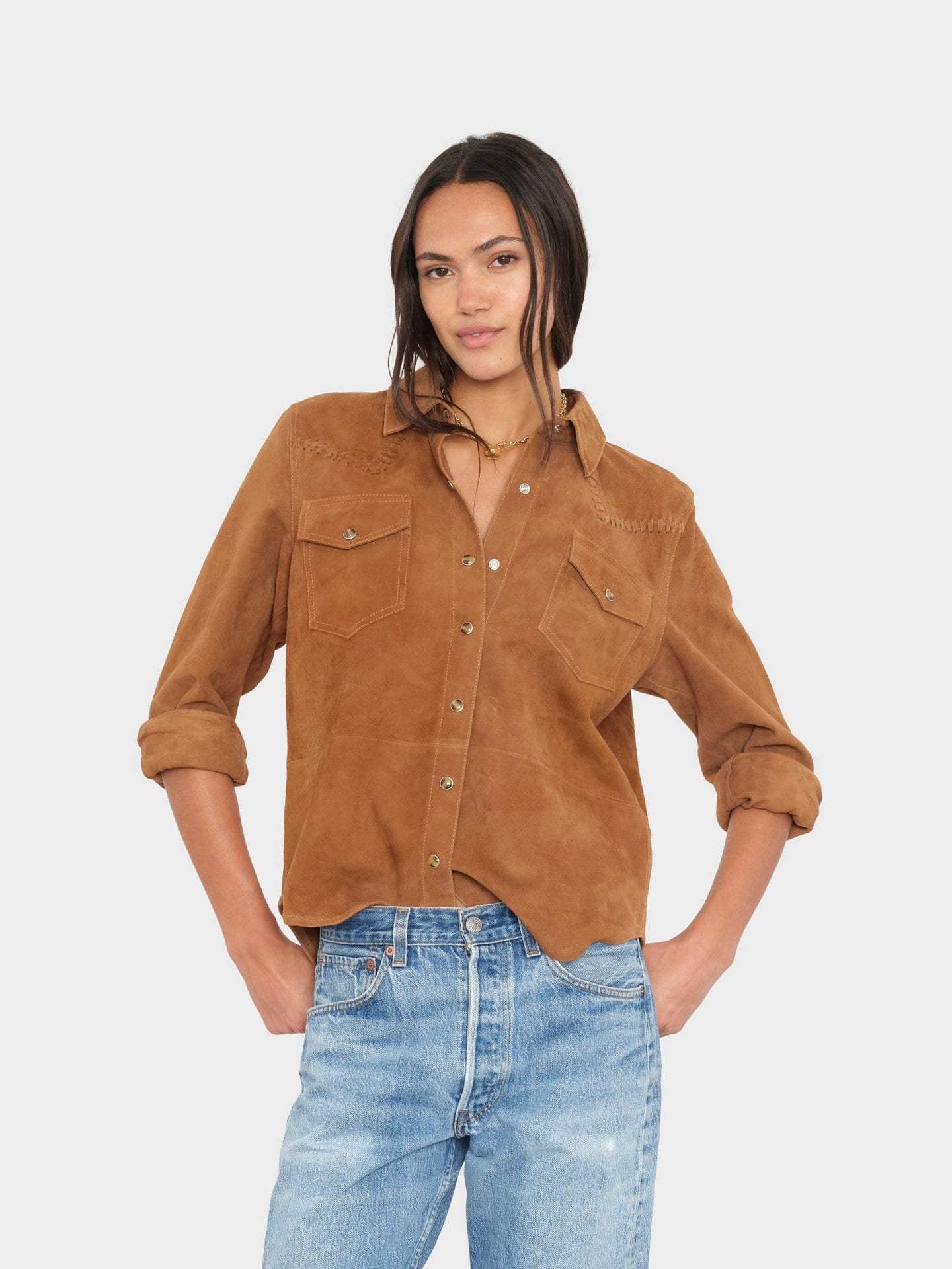 X2506 Shirt Mustang Billie Suede Shirt Mustang Billie Suede Shirt