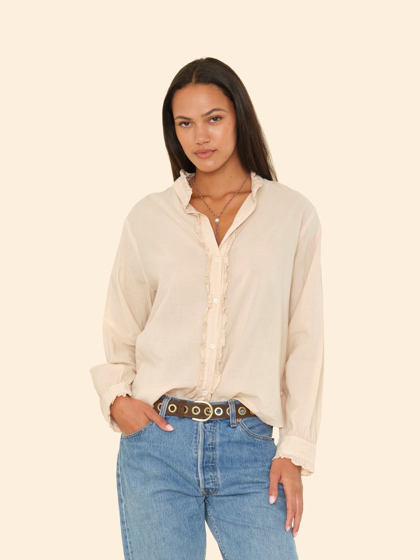 X2506 Shirt Parchment Amelie Shirt Parchment Amelie Shirt