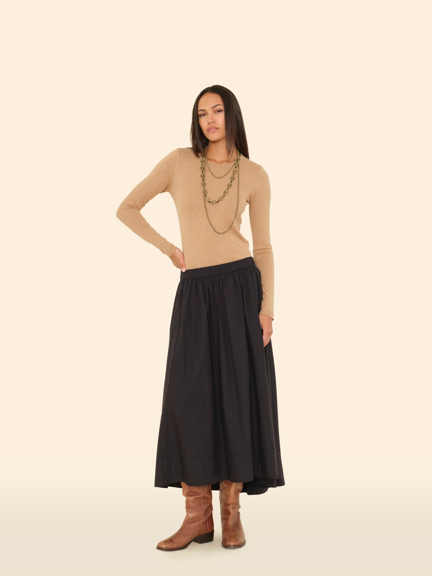 X2506 Skirt Black Gwynn Skirt Black Gwynn Skirt