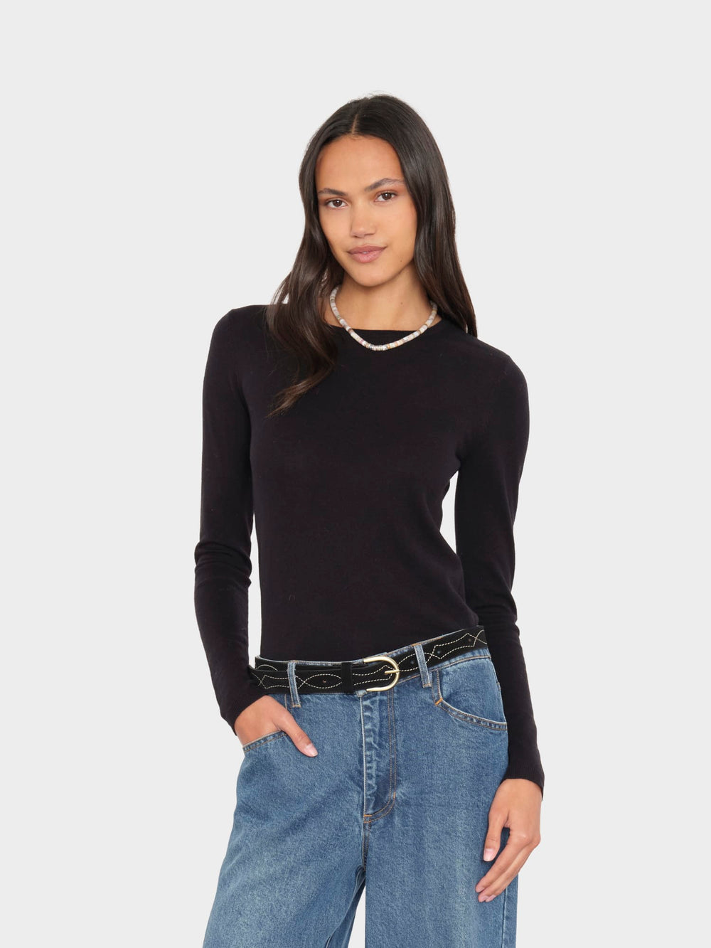 X2506 Sweater Black Crewe Sweater Black Crewe Sweater