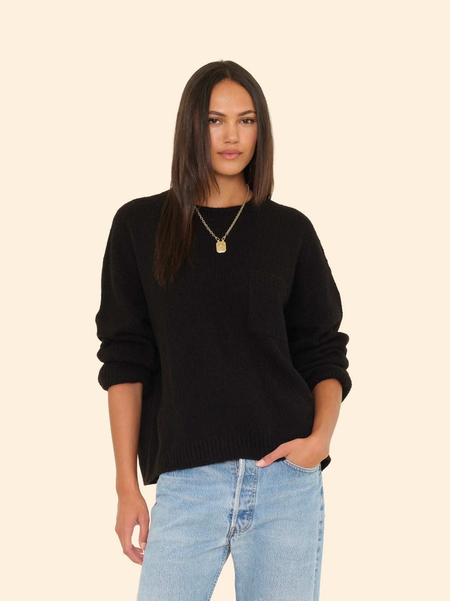 X2506 Sweater Black Julien Sweater Black Julien Sweater