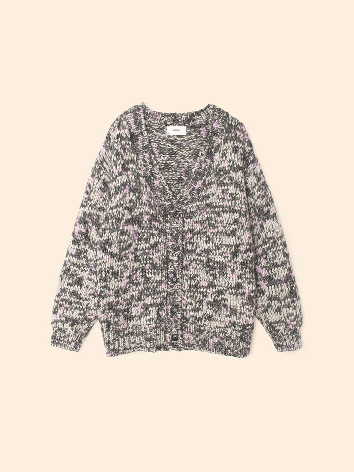 X2506 Sweater Black Melange Marvin Sweater Black Melange Marvin Sweater