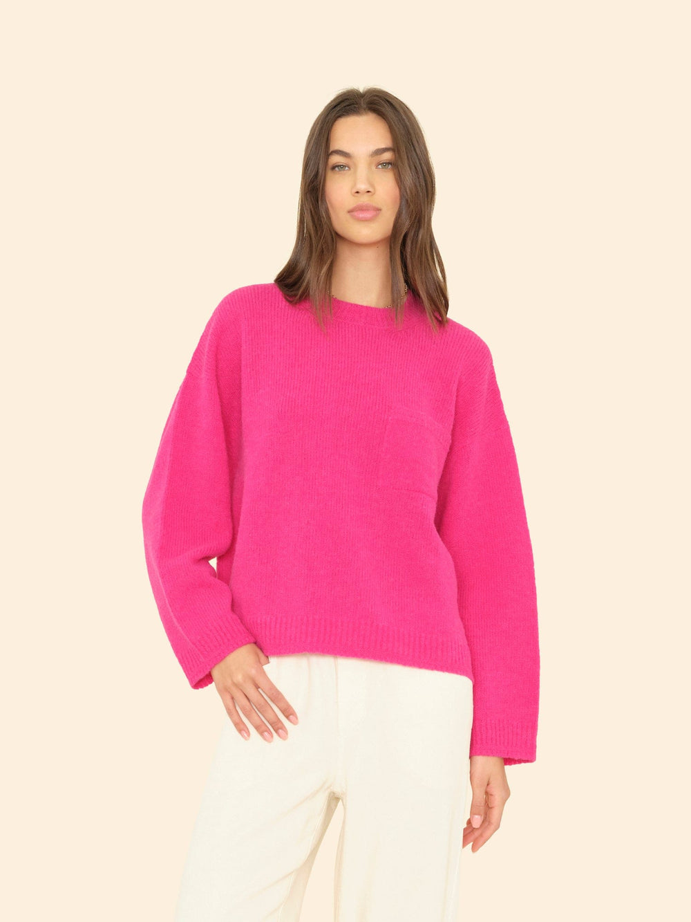 X2506 Sweater Brilliant Pink Julien Sweater Brilliant Pink Julien Sweater