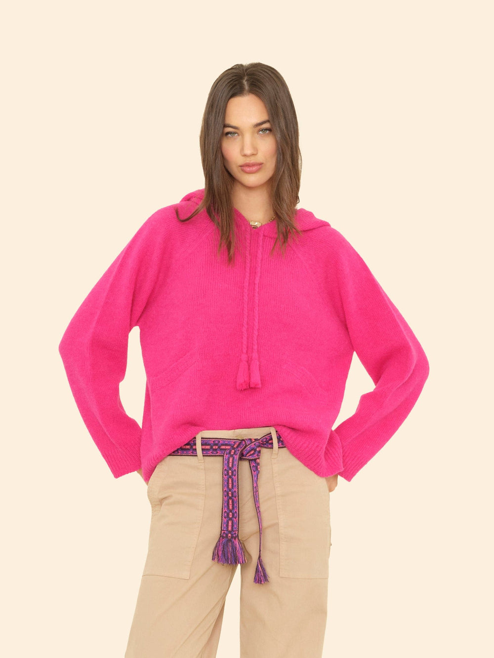X2506 Sweater Brilliant Pink Kayla Sweater Brilliant Pink Kayla Sweater