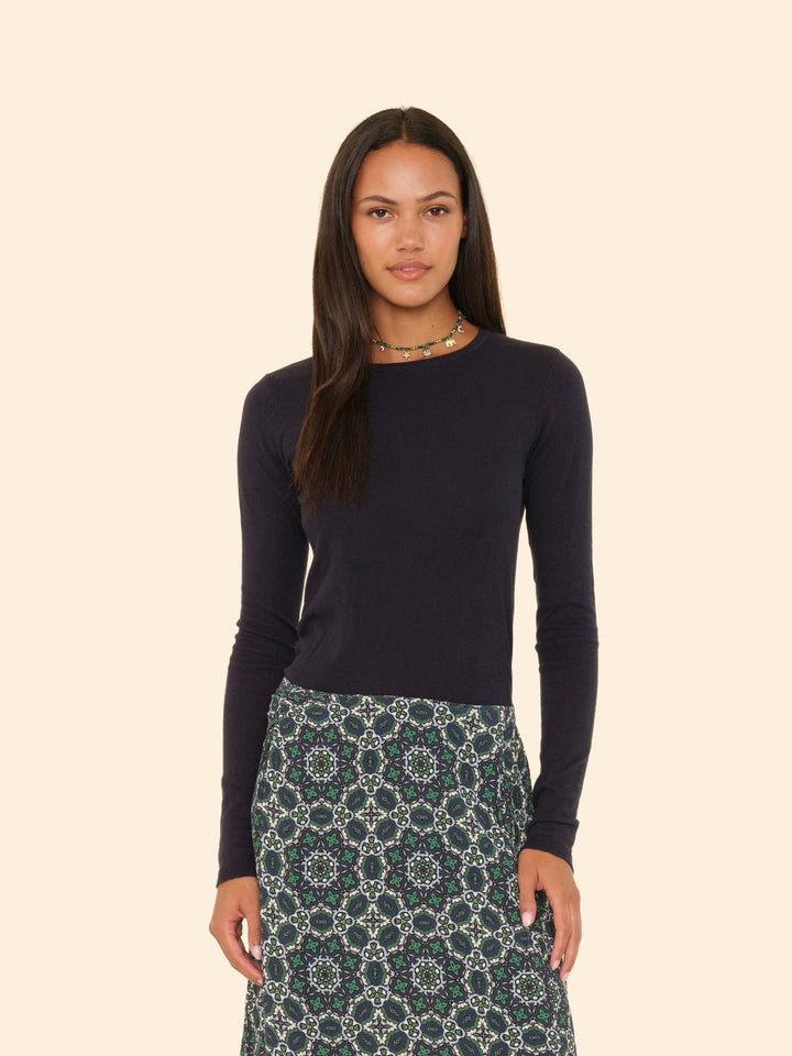 X2506 Sweater Navy Crewe Sweater Navy Crewe Sweater